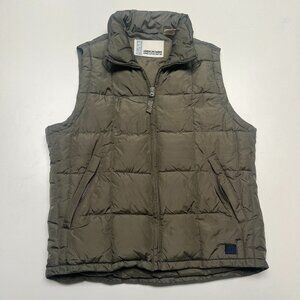 Men's Green Abercrombie & Fitch Puffer Vest